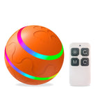 Self-Rolling Smart Ball for Cats