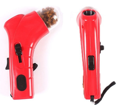 Treat launcher in red