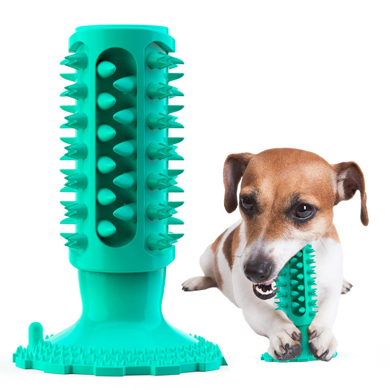 Suction Cup Chew Toothbrush Toy for Dogs