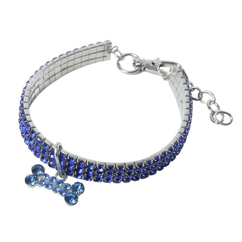 Sparkle Rhinestone Collar for Small Dogs & Cats