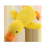 Squeaky Duck Plush Dog Toy