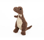 Squeaky Dinosaur Plush Dog Toy