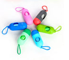 Poop Bag Dispenser with Bags