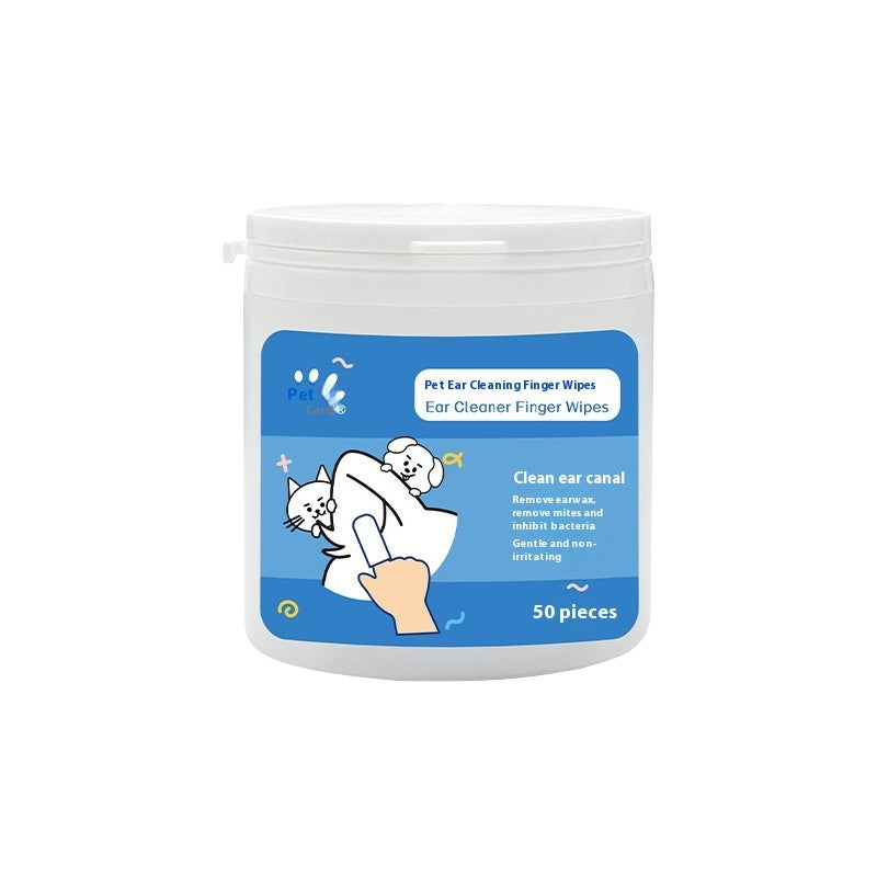 Pet Finger Wipes for Ears & Teeth