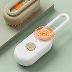 Steam pet brush side view