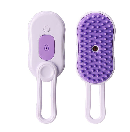 Steam pet brush in purple