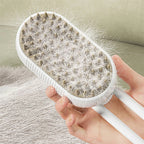Loose fur collected by the steam pet brush